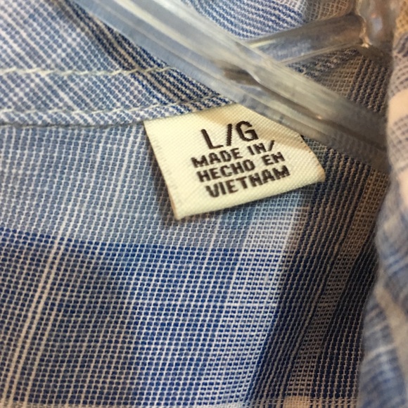 🍁Original Weatherproof Vintage plaid button down - Picture 5 of 8